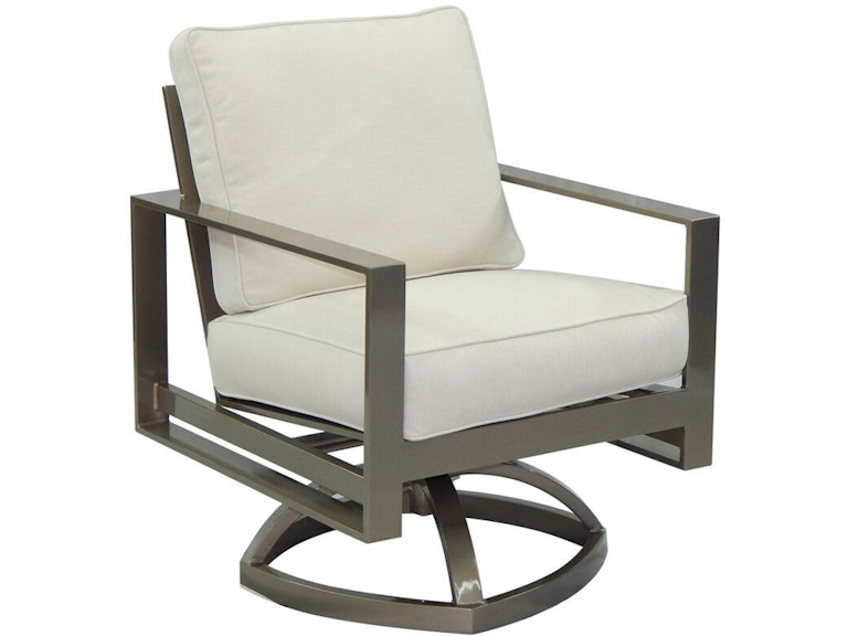 norrwood Castelle Outdoor Furniture Park Place Cushioned Swivel Rocker 2207T at Norwood Furniture
