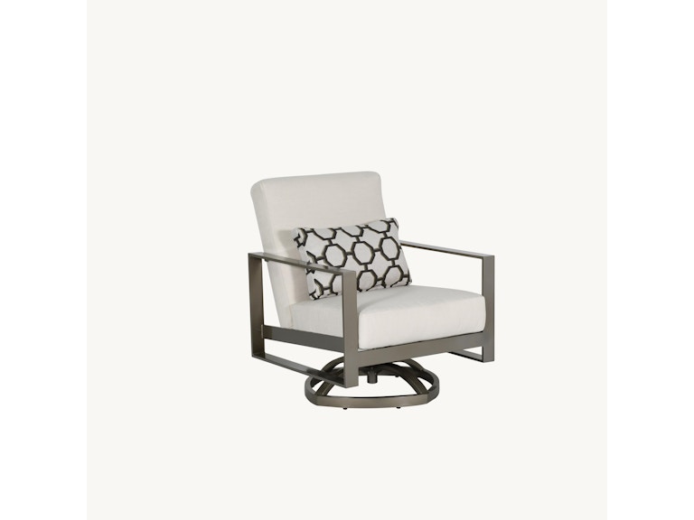 norrwood Castelle Outdoor Furniture Park Place High Back Cushioned Lounge Swivel Rocker 2235R at Norwood Furniture