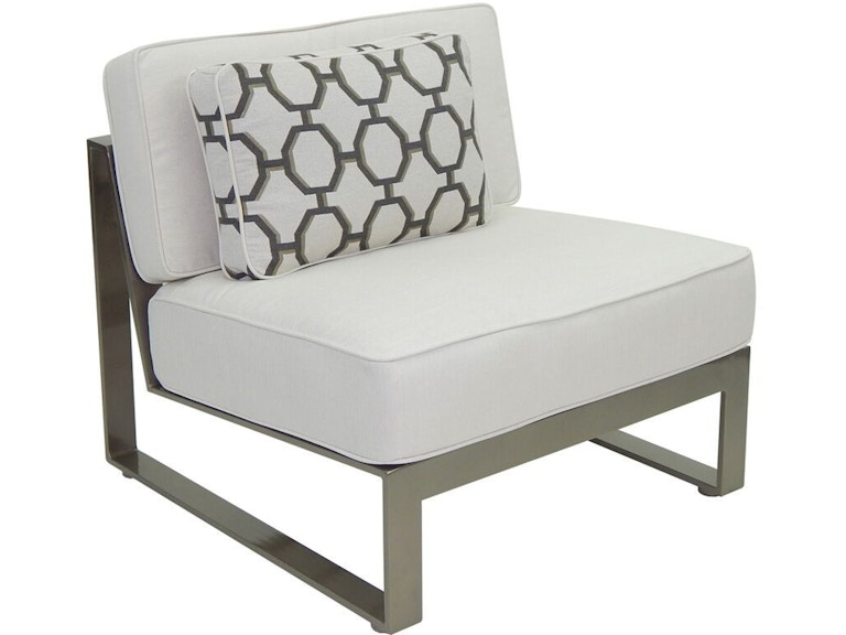 norrwood Castelle Outdoor Furniture Park Place Sectional Armless Lounge Unit 2224T at Norwood Furniture
