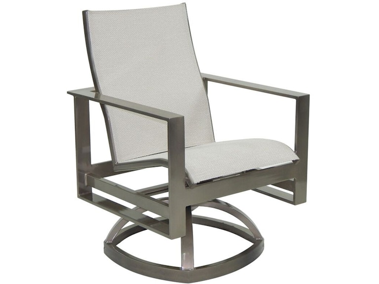 norrwood Castelle Outdoor Furniture Park Place Sling Swivel Rocker 2278S at Norwood Furniture