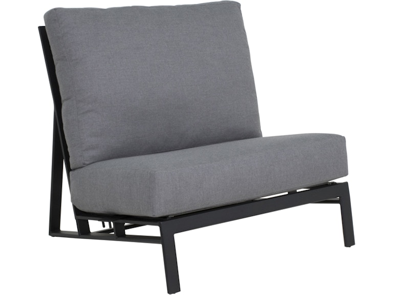 norrwood Castelle Outdoor Furniture Prism Sectional Armless Lounge Unit 0E24B at Norwood Furniture