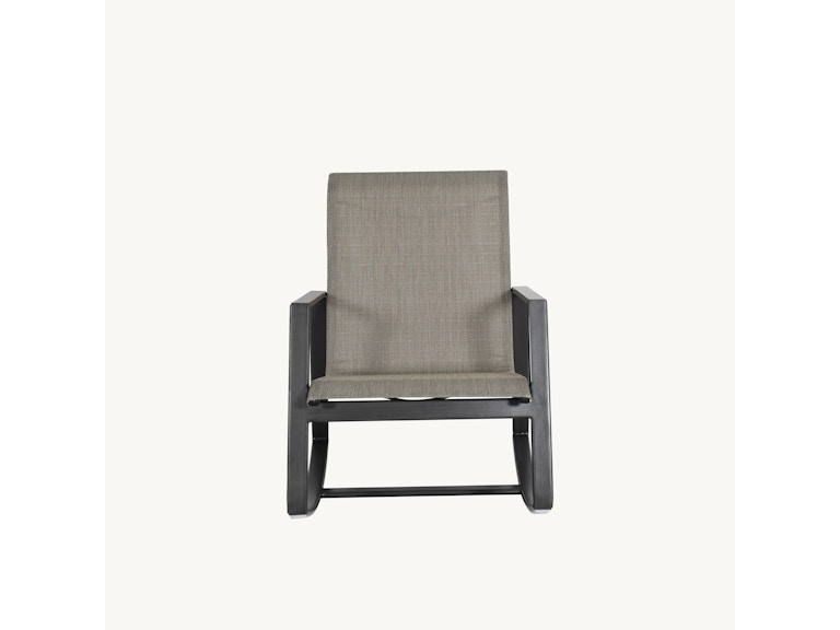 norrwood Castelle Outdoor Furniture Prism Sling Dining Rocking Chair 0E66S at Norwood Furniture