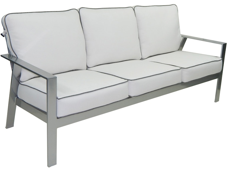 norrwood Castelle Outdoor Furniture Trento Cushioned Sofa 3134T at Norwood Furniture