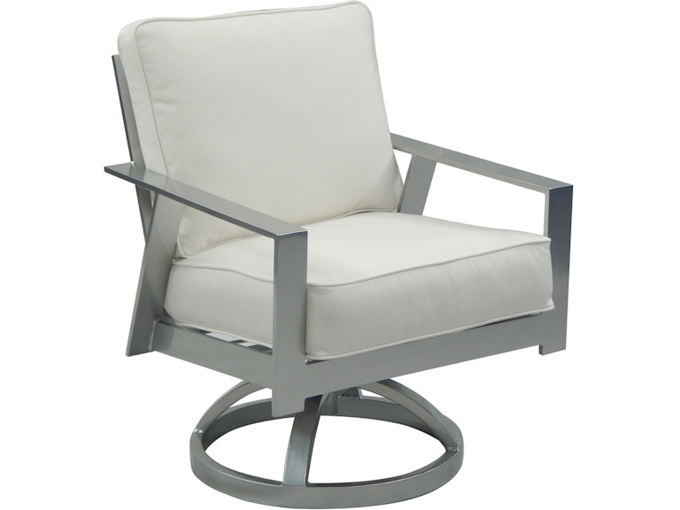 norrwood Castelle Outdoor Furniture Trento Cushioned Swivel Rocker 3137T at Norwood Furniture