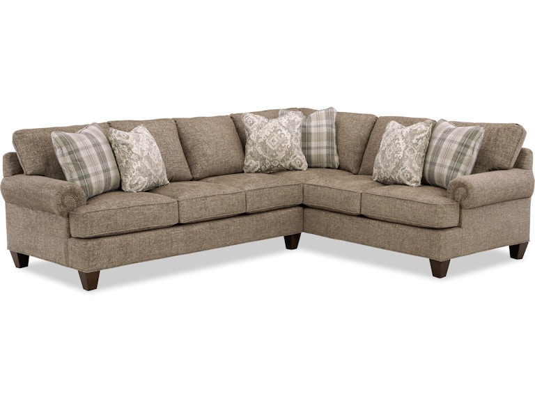 norrwood Craftmaster Living Room Sectional C9612-Sect at Norwood Furniture