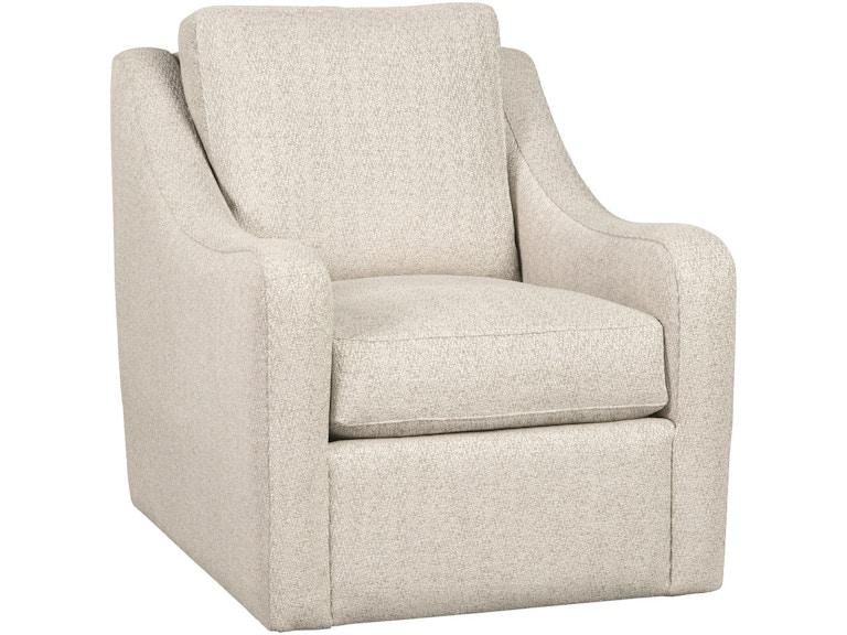 norrwood Craftmaster Living Room Swivel Chair 087710BDSC at Norwood Furniture