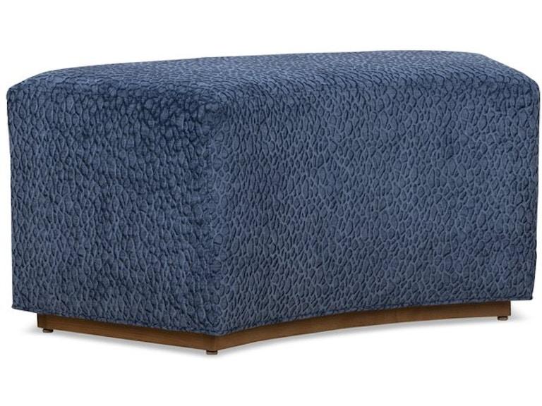 norrwood Designmaster Casual Dining Asheville Curved Bench 01-1016 at Norwood Furniture