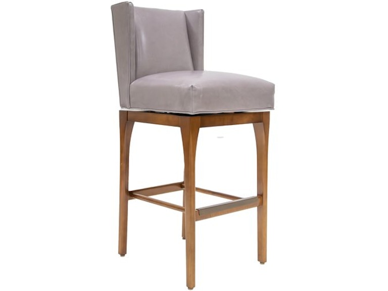 norrwood Designmaster Casual Dining Carson Swivel Bar Stool with Transitional Base 03-1026-30 at Norwood Furniture