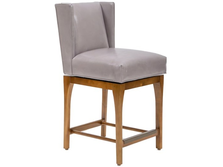 norrwood Designmaster Casual Dining Carson Swivel Counter Stool with Transitional Base 03-1026-24 at Norwood Furniture