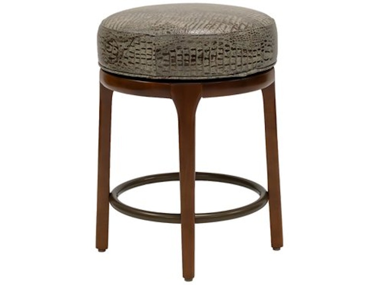 norrwood Designmaster Casual Dining Chapin Swivel Counter Stool with Transitional Base 03-1066-24 at Norwood Furniture