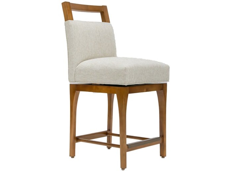 norrwood Designmaster Casual Dining Claremont Swivel Counter Stool with Transitional Base 03-1032-24 at Norwood Furniture