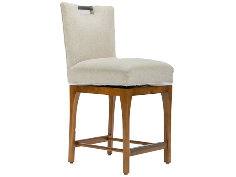 norrwood Designmaster Casual Dining Darby Swivel Counter Stool with Transitional Base 03-1020-24 at Norwood Furniture