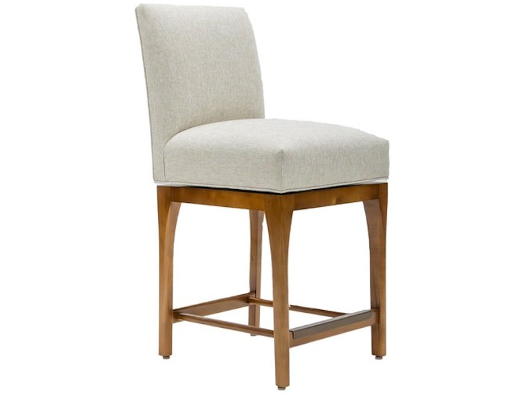 norrwood Designmaster Casual Dining Dillwyn Swivel Counter Stool with Transitional Base 03-1040-24 at Norwood Furniture