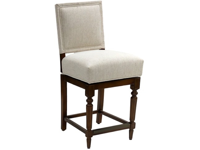 norrwood Designmaster Casual Dining Knollwood Swivel Counter Stool with Classic Base 03-1068-24 at Norwood Furniture