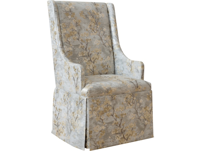 norrwood Designmaster Casual Dining Layton Skirted Arm Chairs 01-863 at Norwood Furniture