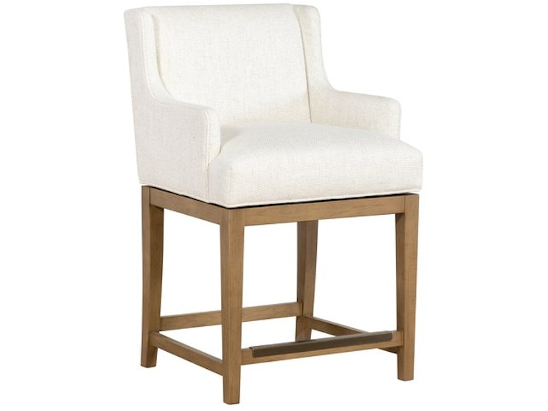 norrwood Designmaster Casual Dining Layton Swivel Counter Stool with Traditional Base 03-929-24 at Norwood Furniture