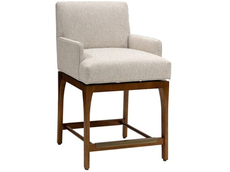 norrwood Designmaster Casual Dining Redford Swivel Counter Stool with Transitional Base 03-1049-24 at Norwood Furniture