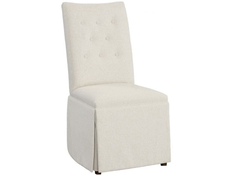 norrwood Fairfield Chair Company Casual Dining Concave Tall Back Skirted Dining Chair 1207-05-T at Norwood Furniture