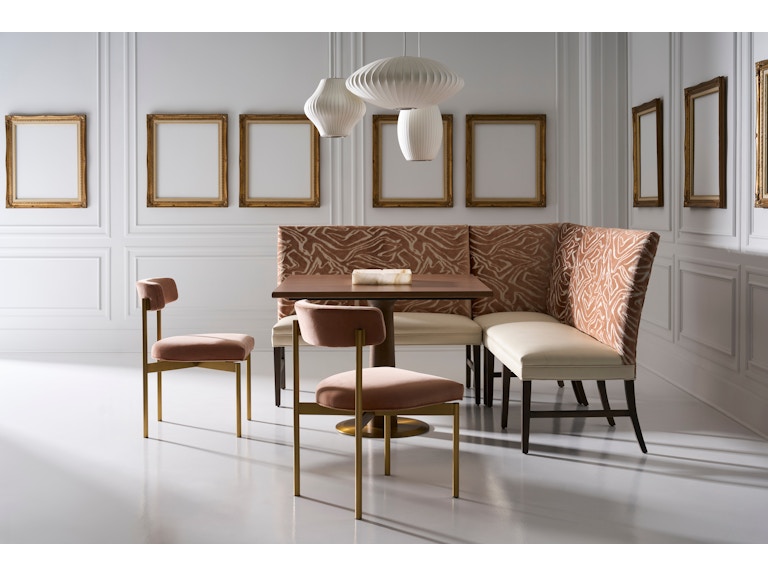 norrwood Fairfield Chair Company Casual Dining Straight Back Armless Banquette 48" 1270-48 at Norwood Furniture