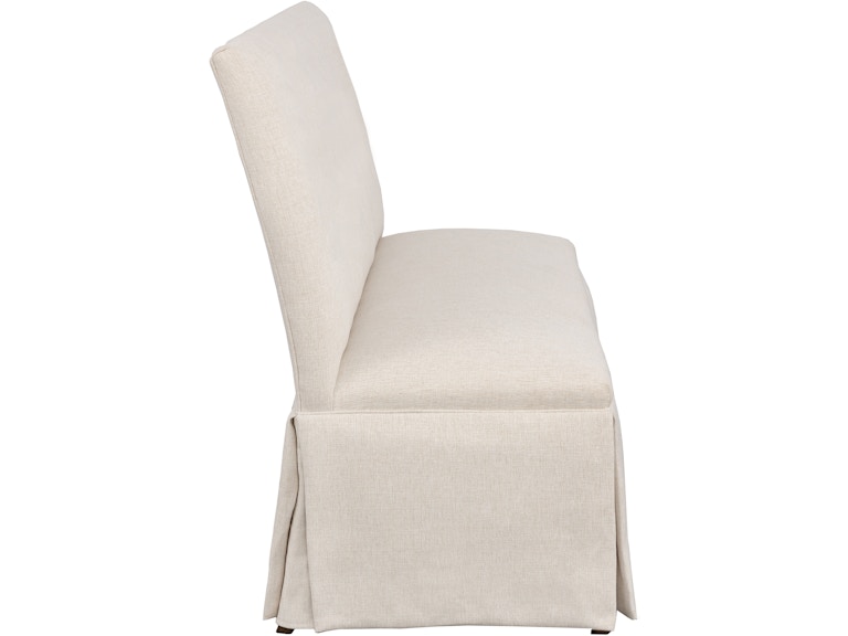 norrwood Fairfield Chair Company Casual Dining Straight Back Skirted Armless Banquette 60" 1271-60-T at Norwood Furniture
