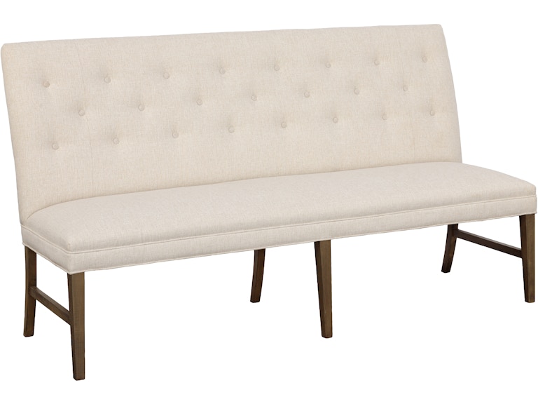norrwood Fairfield Chair Company Casual Dining Straight Back Armless Banquette 72" 1272-72 at Norwood Furniture