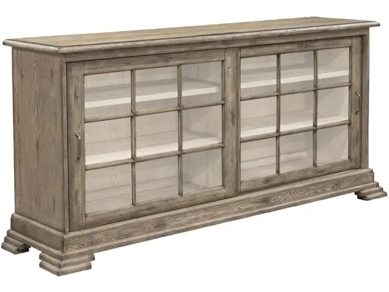 norrwood Fairfield Chair Company Home Office Arcadian Sliding Glass Door Credenza 8063-82 at Norwood Furniture