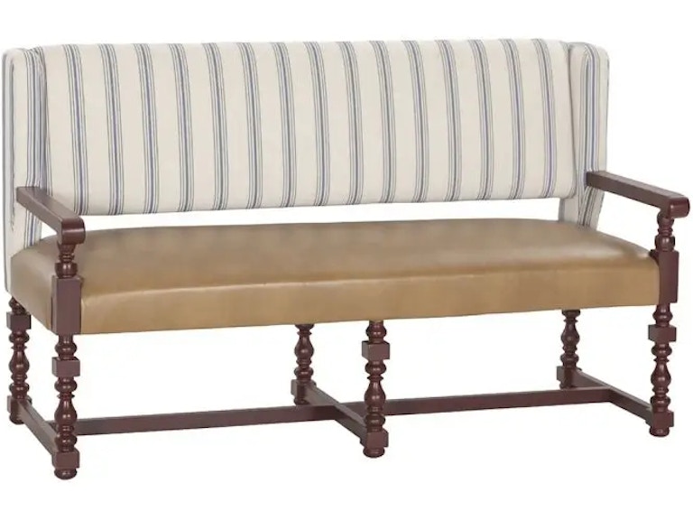 norrwood Fairfield Chair Company Living Room BD Collection For Fairfield Cathy Bench 4503-10 at Norwood Furniture