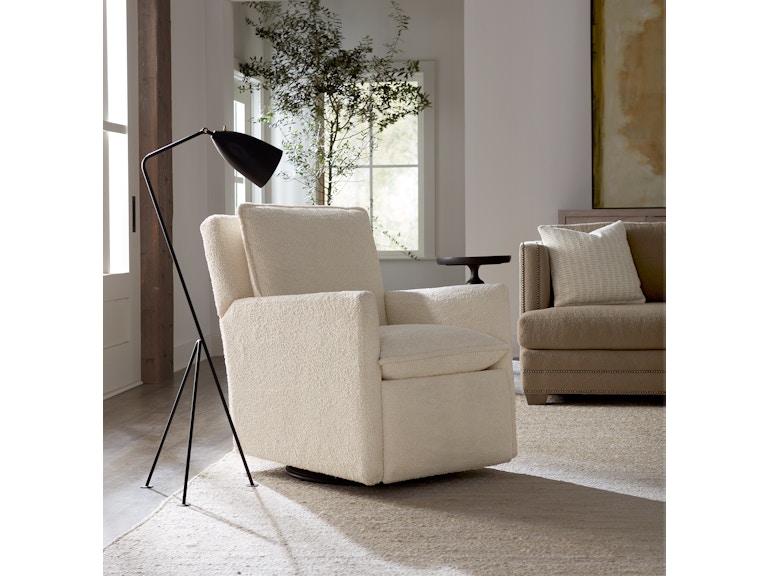 norrwood Fairfield Chair Company Living Room Lulu Manual Swivel Glider Recliner 457G-MR at Norwood Furniture