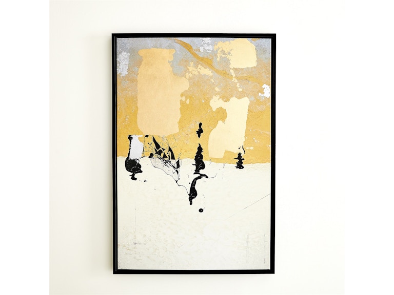 norrwood Global Views Art Gilded Art Canvas 2.40041 at Norwood Furniture