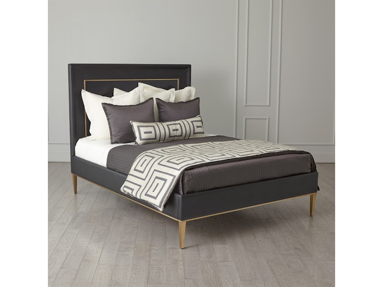 norrwood Global Views Bedroom Ellipse Queen Bed-Black AG2.20025 at Norwood Furniture