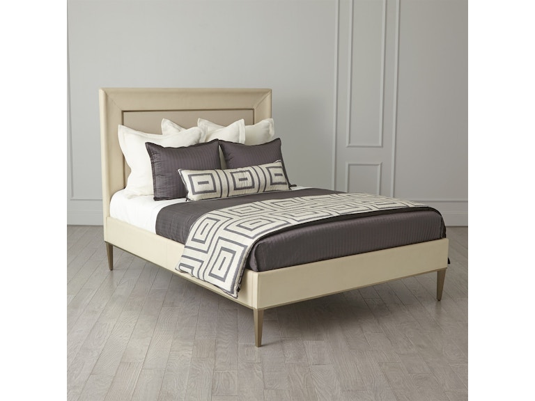 norrwood Global Views Bedroom Ellipse Queen Bed-Ivory AG2.20028 at Norwood Furniture