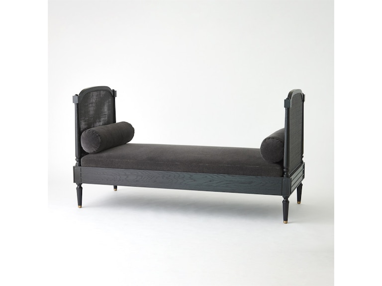 norrwood Global Views Bedroom Josephine Daybed-Blackened Oak 2764 at Norwood Furniture