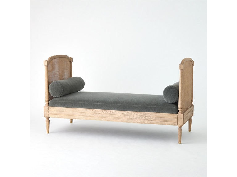 norrwood Global Views Bedroom Josephine Daybed-Bleached Oak 2756 at Norwood Furniture