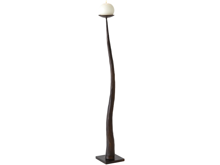 norrwood Global Views Home Accents Chiseled Candle Holder-Tall ASH9.90127 at Norwood Furniture