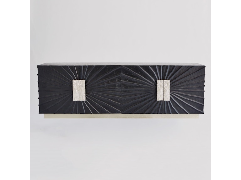 norrwood Global Views Home Entertainment Pleated Media Cabinet 9.92773 at Norwood Furniture