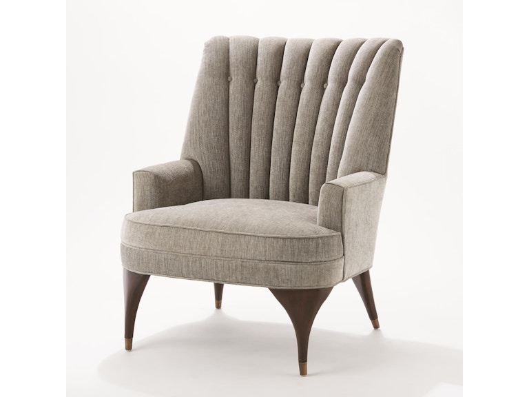 norrwood Global Views Living Room Duncan Chair-Silversmith 2646 at Norwood Furniture