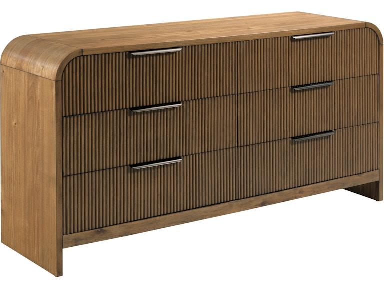 norrwood Hammary Bedroom Adele Six Drawer Dresser 090-1250 at Norwood Furniture