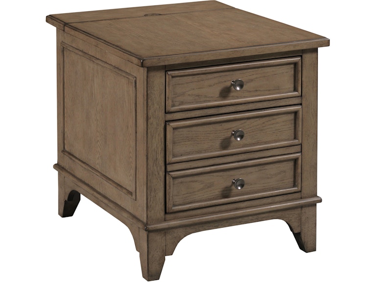 norrwood Hammary Bedroom Beatrix Chairside Chest 151-918 at Norwood Furniture