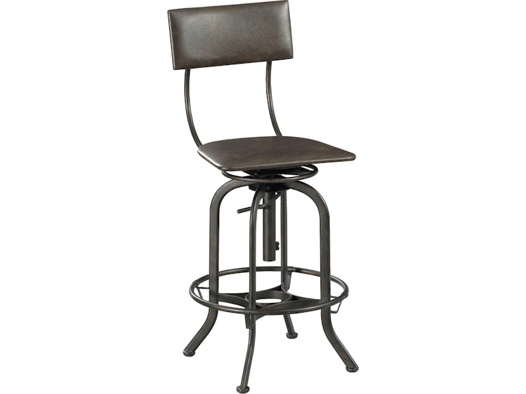 norrwood Hammary Casual Dining Rocco Adjustable Bar Stool 090-1107 at Norwood Furniture
