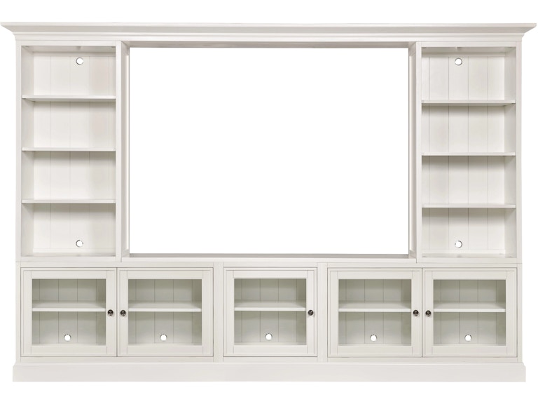 norrwood Hammary Home Entertainment Quintuple Display Entertainment 267-502R at Norwood Furniture