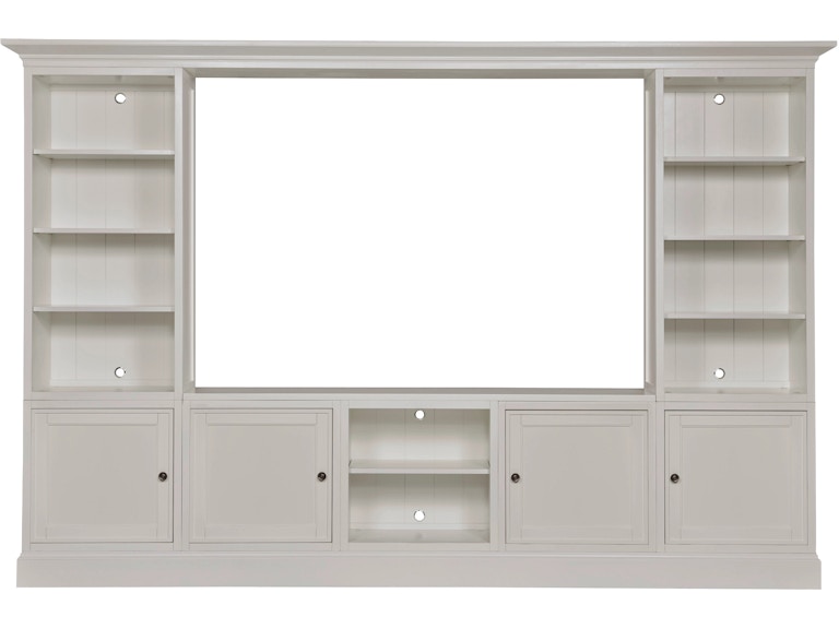 norrwood Hammary Home Entertainment Quintuple Door Entertainment Wall 267-501R at Norwood Furniture