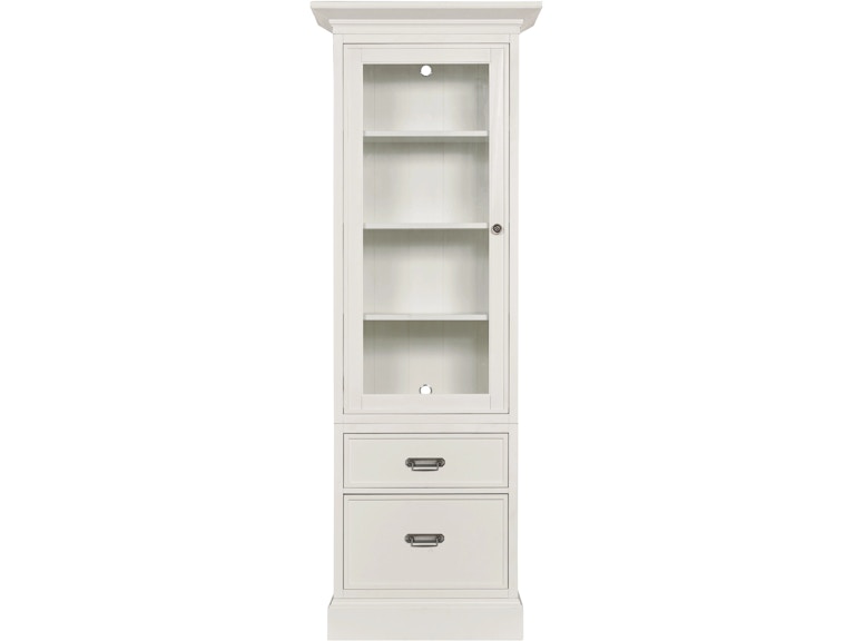 norrwood Hammary Home Entertainment Single Storage Display Cabinet 267-100R at Norwood Furniture