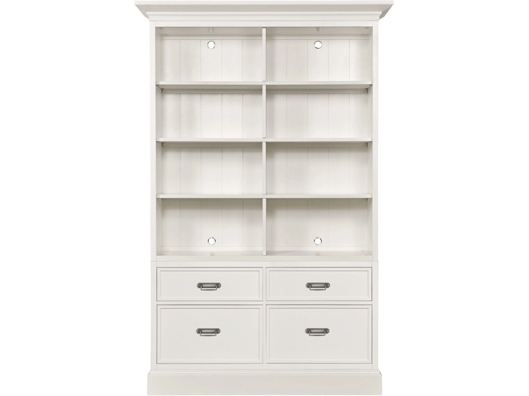norrwood Hammary Home Office Double Storage Bookcase 267-204R at Norwood Furniture