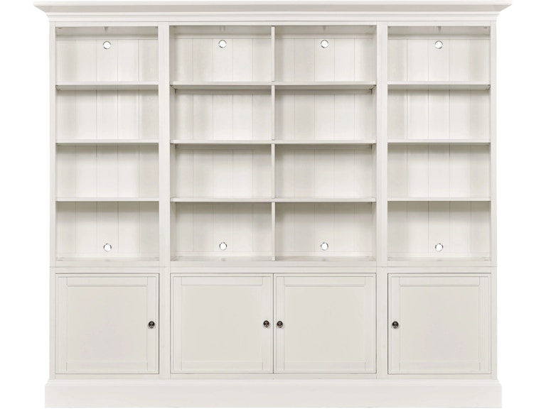 norrwood Hammary Home Office Quad Display Bookcase 267-404R at Norwood Furniture