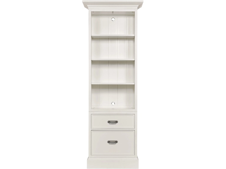 norrwood Hammary Home Office Single Storage Bookcase Cabinet 267-102R at Norwood Furniture