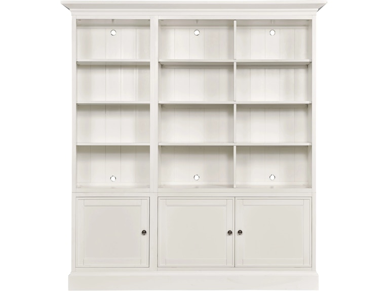 norrwood Hammary Home Office Triple Door Bookcase 267-304R at Norwood Furniture