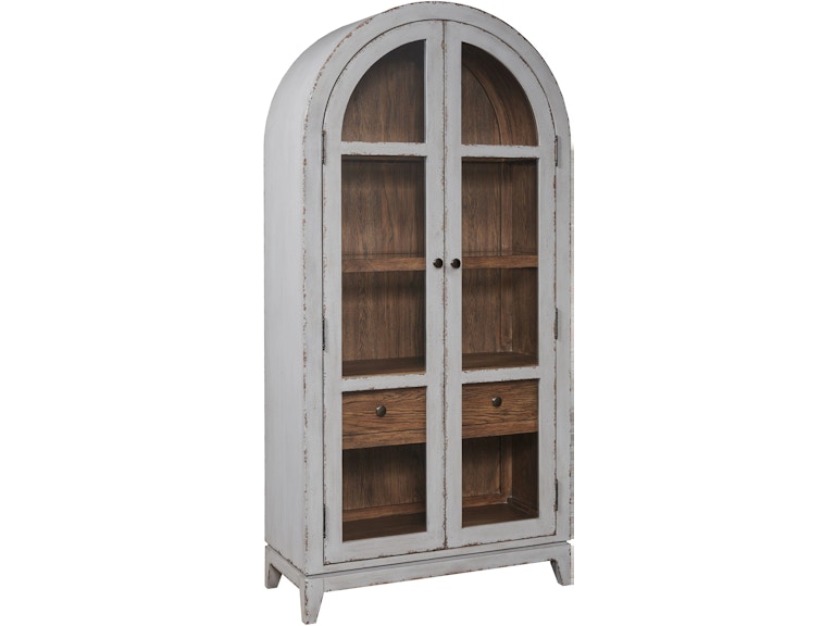 norrwood Hammary Living Room Arched Display Cabinet 090-1236 at Norwood Furniture