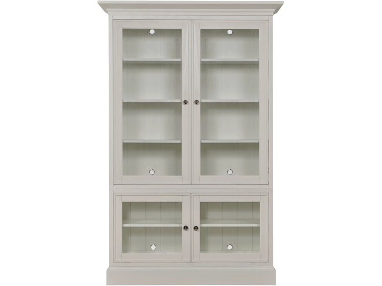 norrwood Hammary Living Room Double Door Bookcase 267-201R at Norwood Furniture