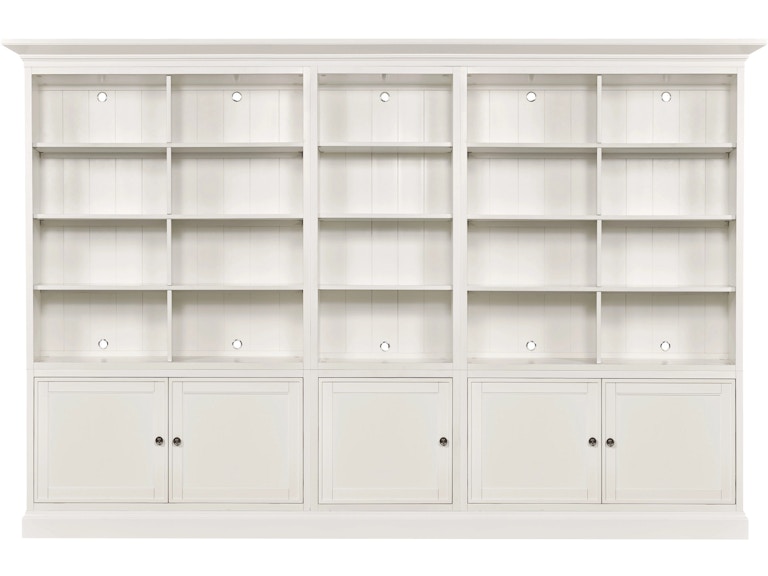 norrwood Hammary Living Room Quintuple Display Bookcase 267-505R at Norwood Furniture