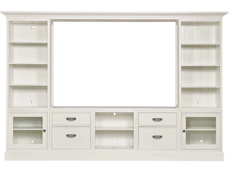 norrwood Hammary Living Room Quintuple Storage Entertainment Wall 267-500R at Norwood Furniture